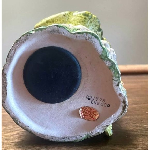 Vintage Enesco Bank Squirrel Tree House Mortgaged Home-Nature - Picture 4 of 9